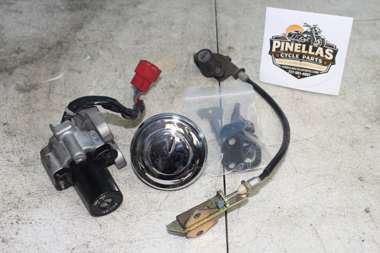 96-01 Yamaha Royal Star XVZ1300 Ignition Lockset Key Switch Steering Seat Lock