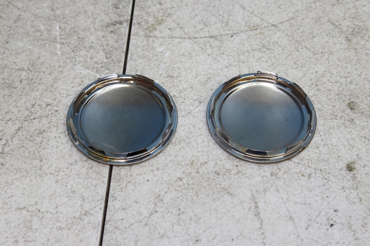 96-01 Yamaha Royal Star XVZ1300 Swing Arm Pivot Bolt Covers Chrome Caps