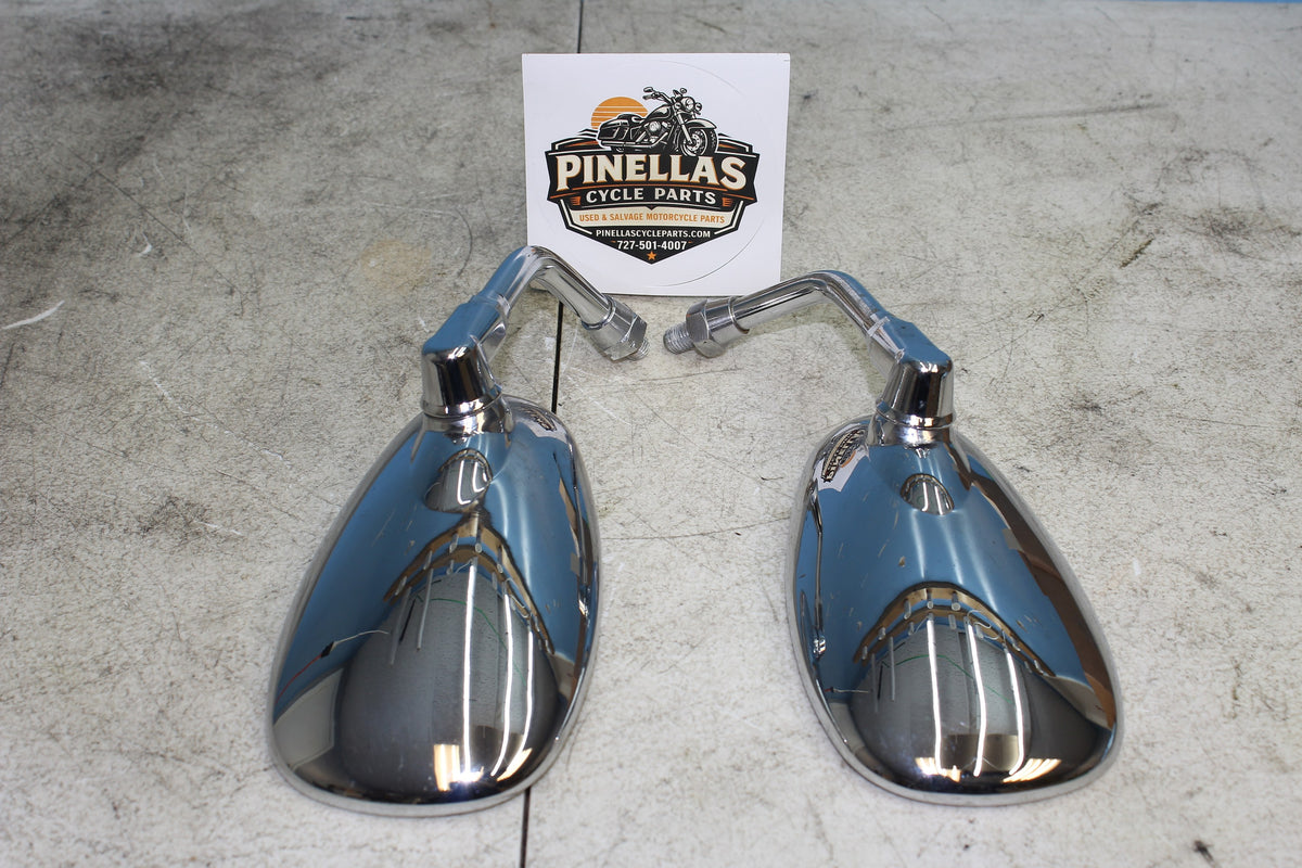 96-01 Yamaha Royal Star XVZ1300 Mirrors Pair Rear View Mirror Set Left Right