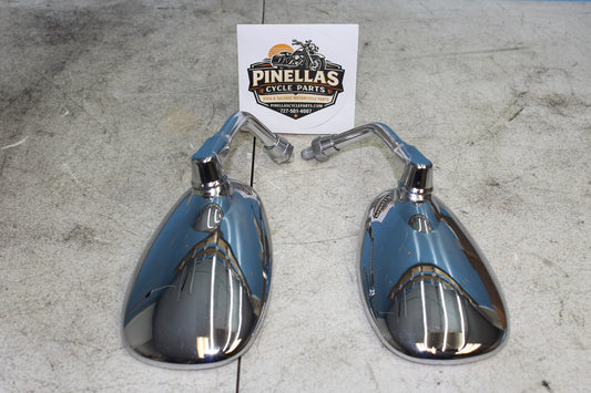 96-01 Yamaha Royal Star XVZ1300 Mirrors Pair Rear View Mirror Set Left Right