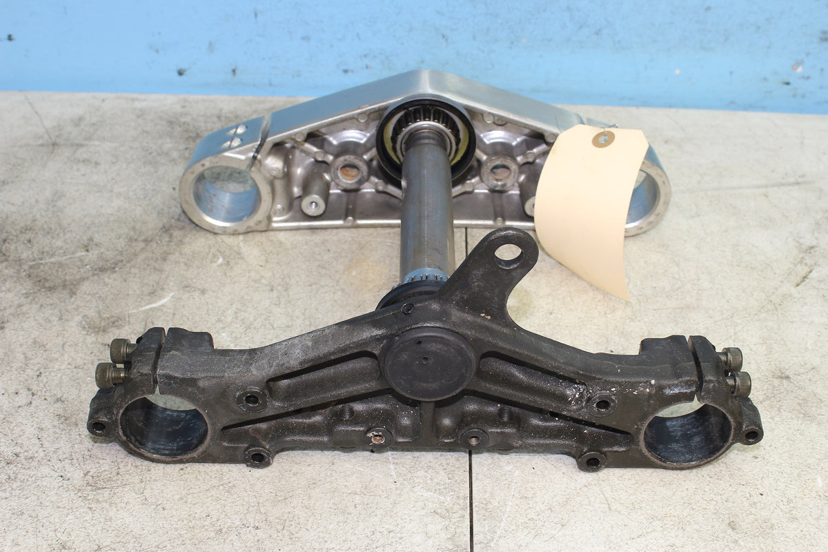 96-01 Yamaha Royal Star XVZ1300 Triple Tree Upper Lower Clamps Steering Stem