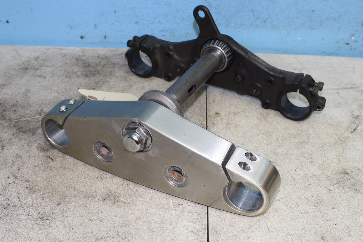 96-01 Yamaha Royal Star XVZ1300 Triple Tree Upper Lower Clamps Steering Stem