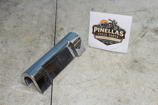 96-01 Yamaha Royal Star XVZ1300 Front Turn Signal Cover Bracket Trim Chrome Fork
