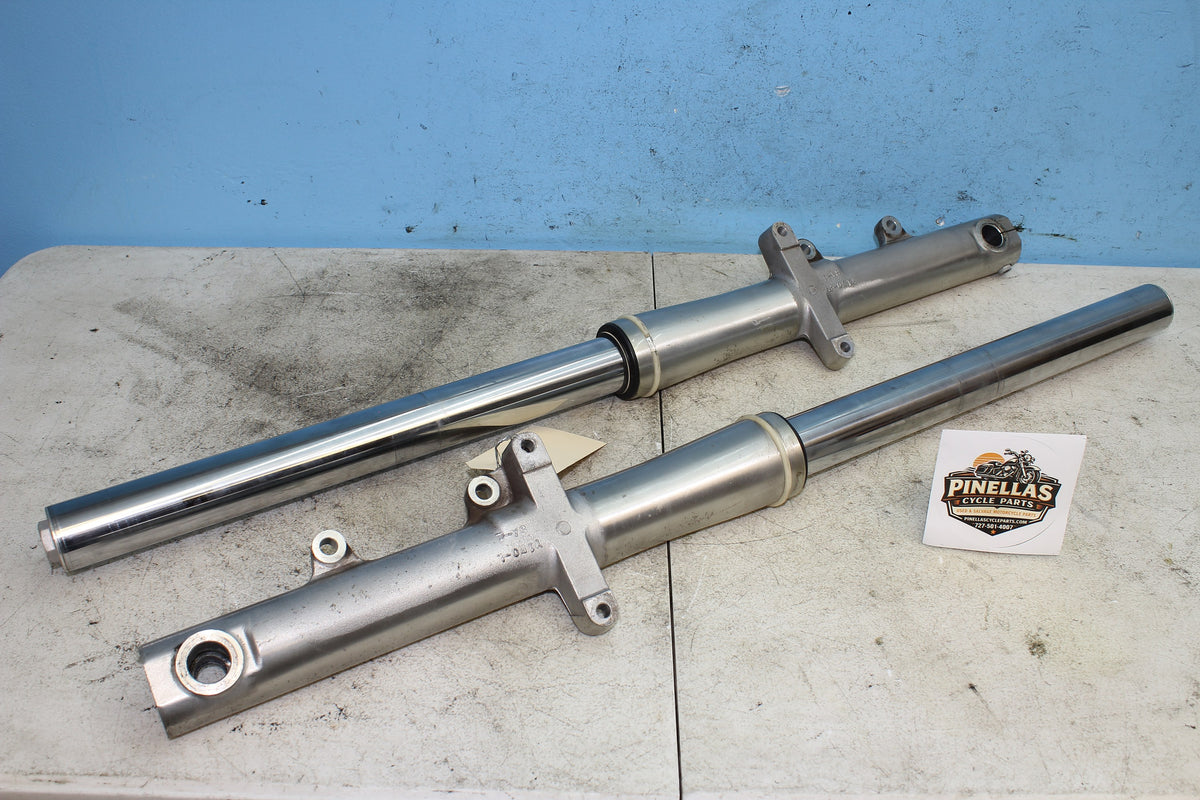 96-01 Yamaha Royal Star XVZ1300 Forks Fork Tube Leg Front Suspension *STRAIGHT*